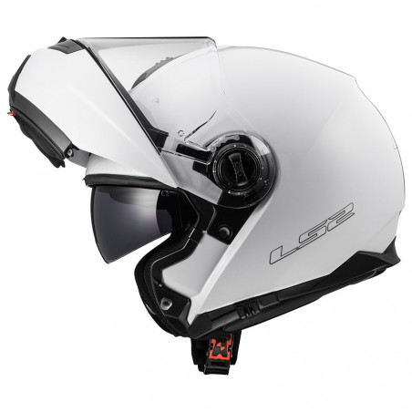 CASCO ABATIBLE LS2 FF325 SOLID STROBE BRILLANTE – Lucero tu tienda online!