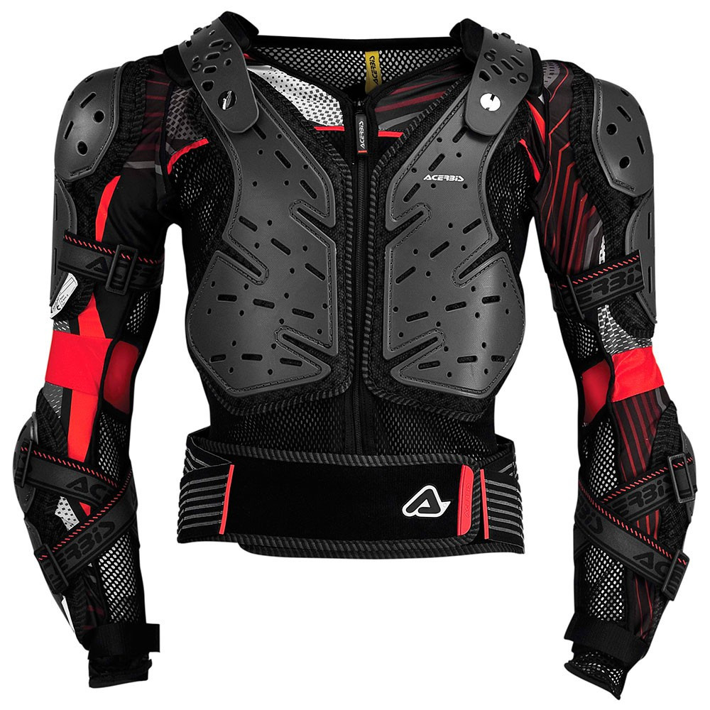 PETO ACERBIS 2.0 COLOR Negro/Rojo TALLA S/M