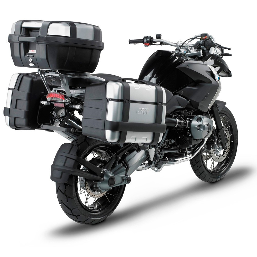 TRK46PACK2 TRK46N PAIRE DE VALISE MOTO GIVI TREKKER 46LT EN ALUMINIUM  MONOKEY