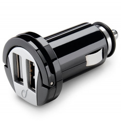 ADAPTADOR INTERPHONE MECHERO A DOBLE USB 10W