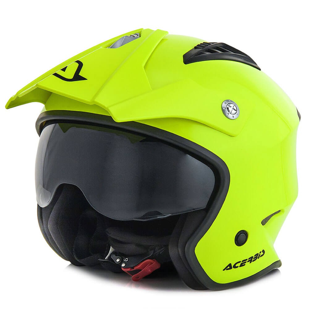 CASCO ACERBIS ARIA COLOR Amarillo Fluo TALLA XS