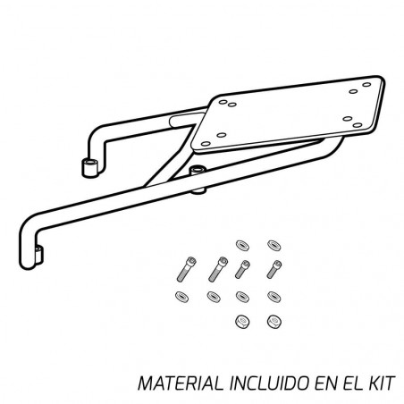 SOPORTE BAÚL SHAD HONDA DYLAN 125/150