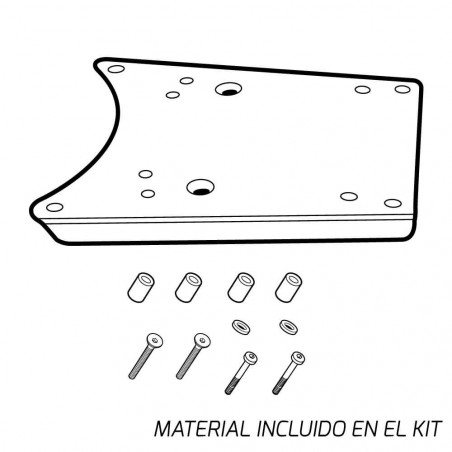 SOPORTE BAÚL SHAD HONDA FORZA 300