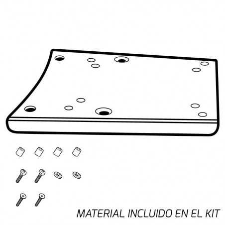 SOPORTE BAÚL SHAD KAWASAKI J300