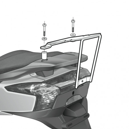 SOPORTE BAÚL SHAD KYMCO SUPER DINK