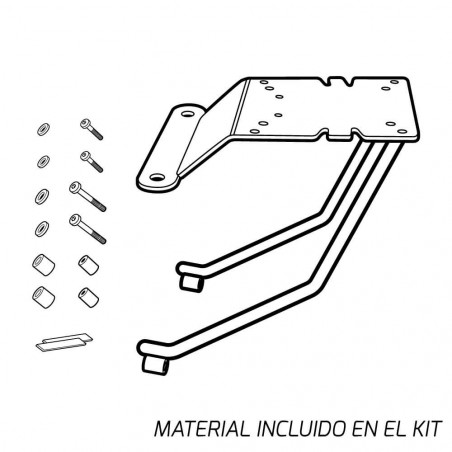 SOPORTE BAÚL SHAD KYMCO K-XCT 125/300