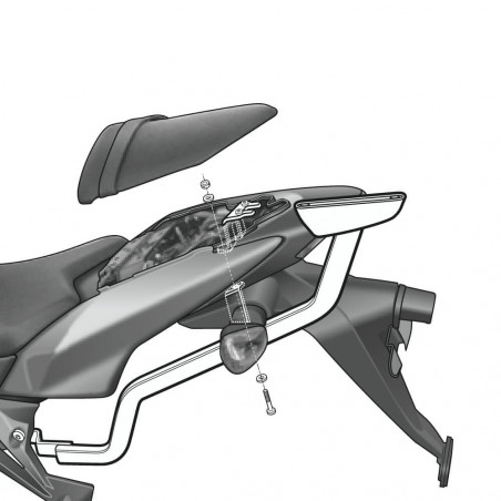 SOPORTE BAÚL KAWASAKI Z750, Z1000