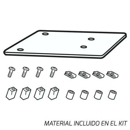 SOPORTE BAÚL SHAD DERBI BOULEVARD 125/150