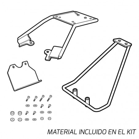 SOPORTE BAÚL SHAD SUZUKI GSR600