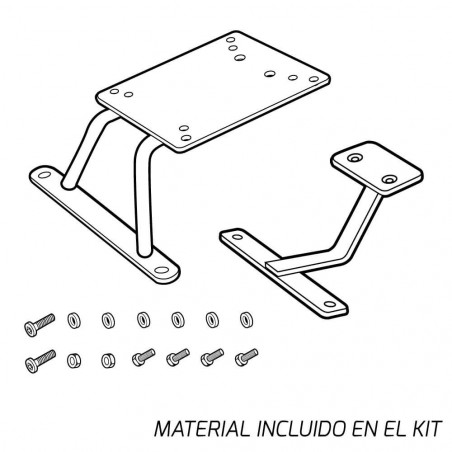 SOPORTE BAÚL SHAD YAMAHA CYGNUS X 125