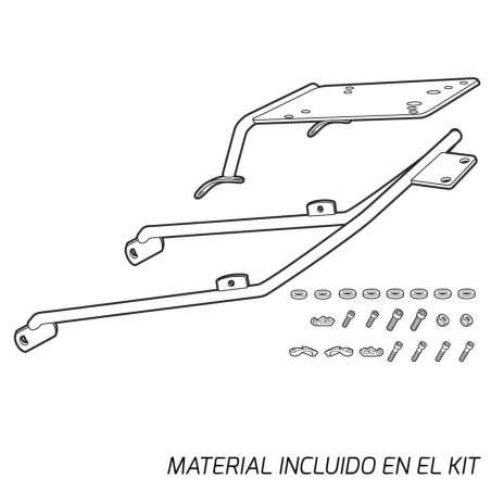 SOPORTE BAÚL SHAD YAMAHA FAZER FZ6 N/S