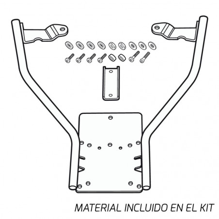 SOPORTE BAÚL SHAD YAMAHA N-MAX 125