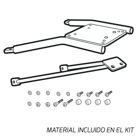 SOPORTE BAÚL SHAD YAMAHA NEO'S 50/125