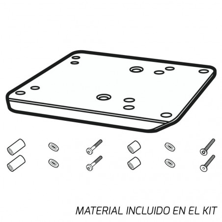 SOPORTE BAÚL SHAD YAMAHA TRICITY 125