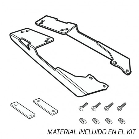 SOPORTE BAÚL SHAD HONDA CB125F