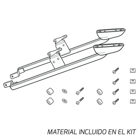 SOPORTE BAÚL SHAD HONDA CB500X