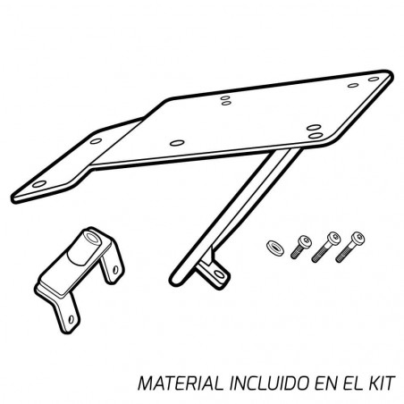 SOPORTE BAÚL SHAD PIAGGIO ZIP 50/125