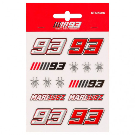 KIT ADHESIVOS GP RACING APPAREL MARQUEZ PEQUEÑO