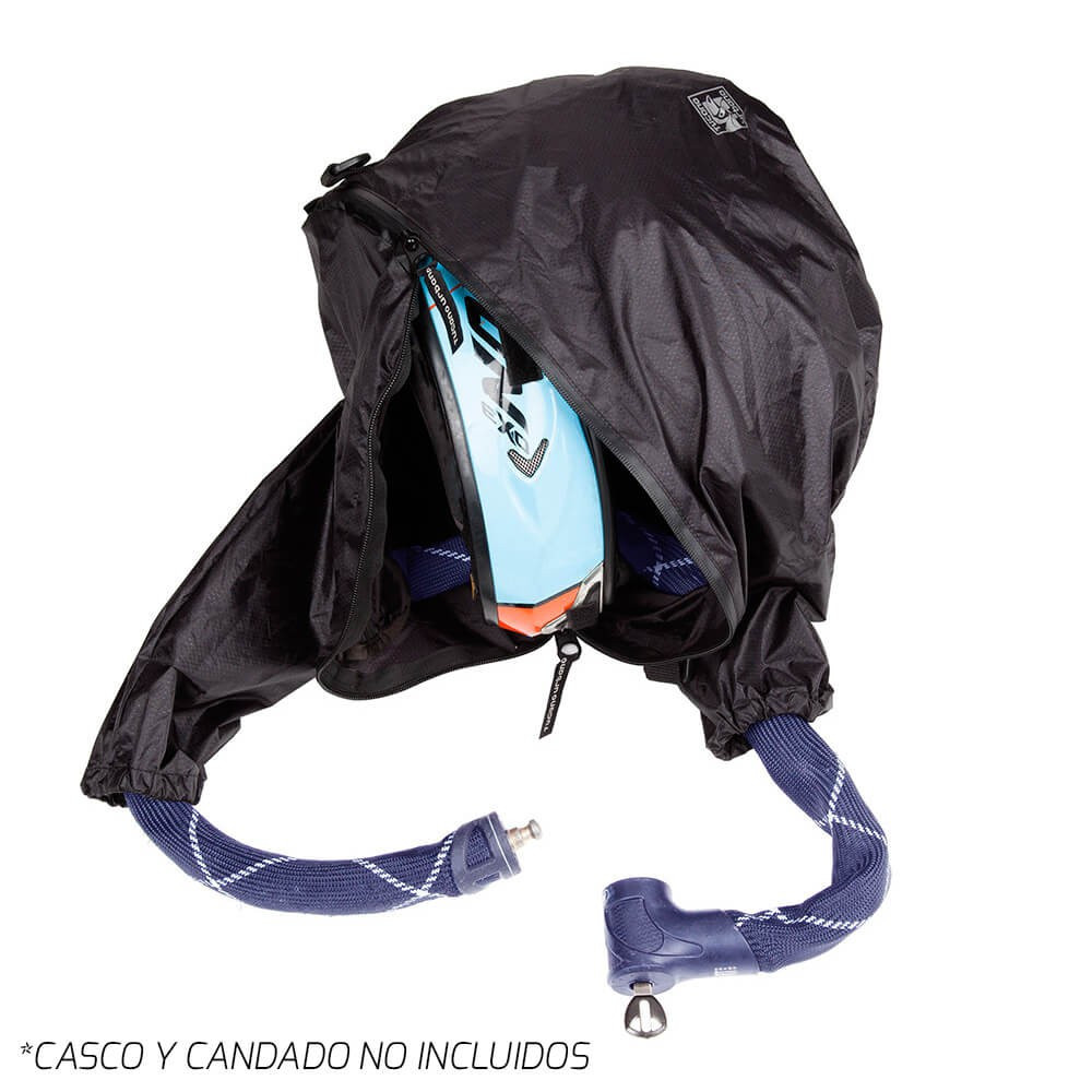 BOLSA PORTACASCO TUCANO URBANO NANO COLOR Negro TALLA TALLA ÚNICA