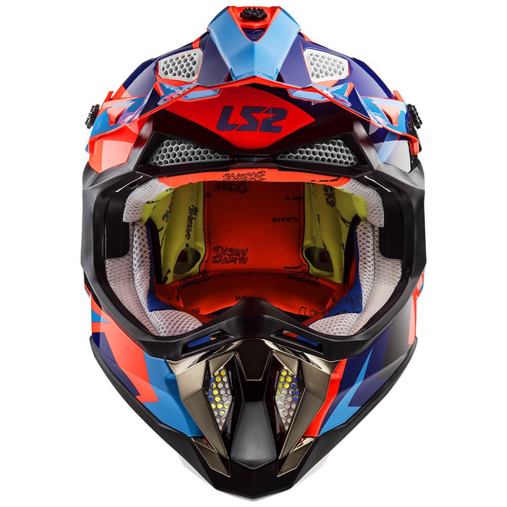 CASCO SUBVERTER NIMBLE Naranja/Azul TALLA XS