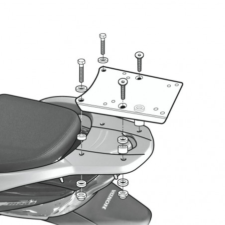 SOPORTE BAÚL SHAD HONDA SH MODE 125 2014-2016