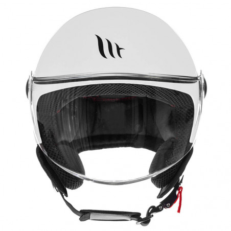 CASCO MT STREET SOLID COLOR Blanco TALLA XS