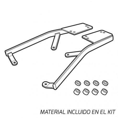 SOPORTE BAÚL SHAD KAWASAKI VERSYS 650 2007-2009