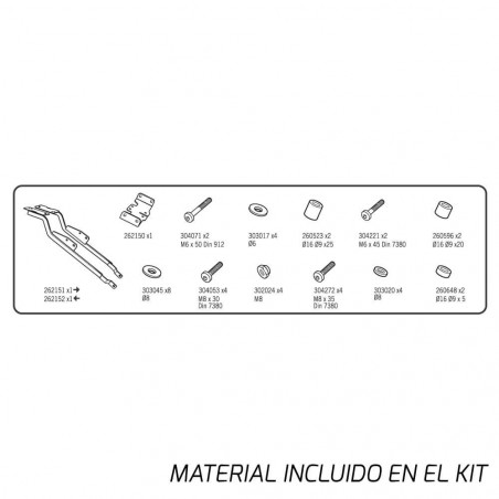 SOPORTE BAÚL SHAD KAWASAKI Z900