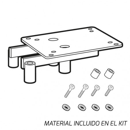 SOPORTE BAÚL SHAD SUZUKI BURGMAN 400 2007-2016