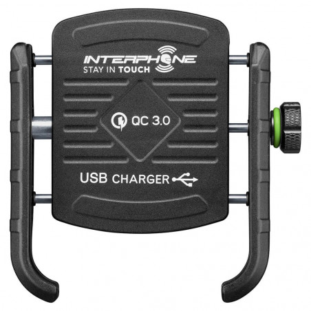 SOPORTE MANILLAR INTERPHONE MOTO CRAB EVO USB