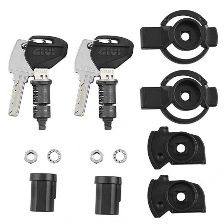 KIT 2 CERRADURAS BAÚL GIVI SL102 SECURITY LOCK