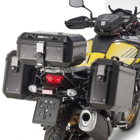 PACK 2 MALETAS GIVI TREKKER DOLOMITI 36L BLACK LINE