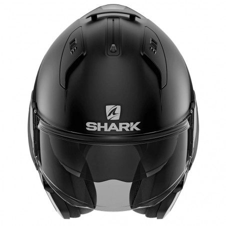 CASCO SHARK EVO-ES BLANK MAT COLOR Negro Mate TALLA S