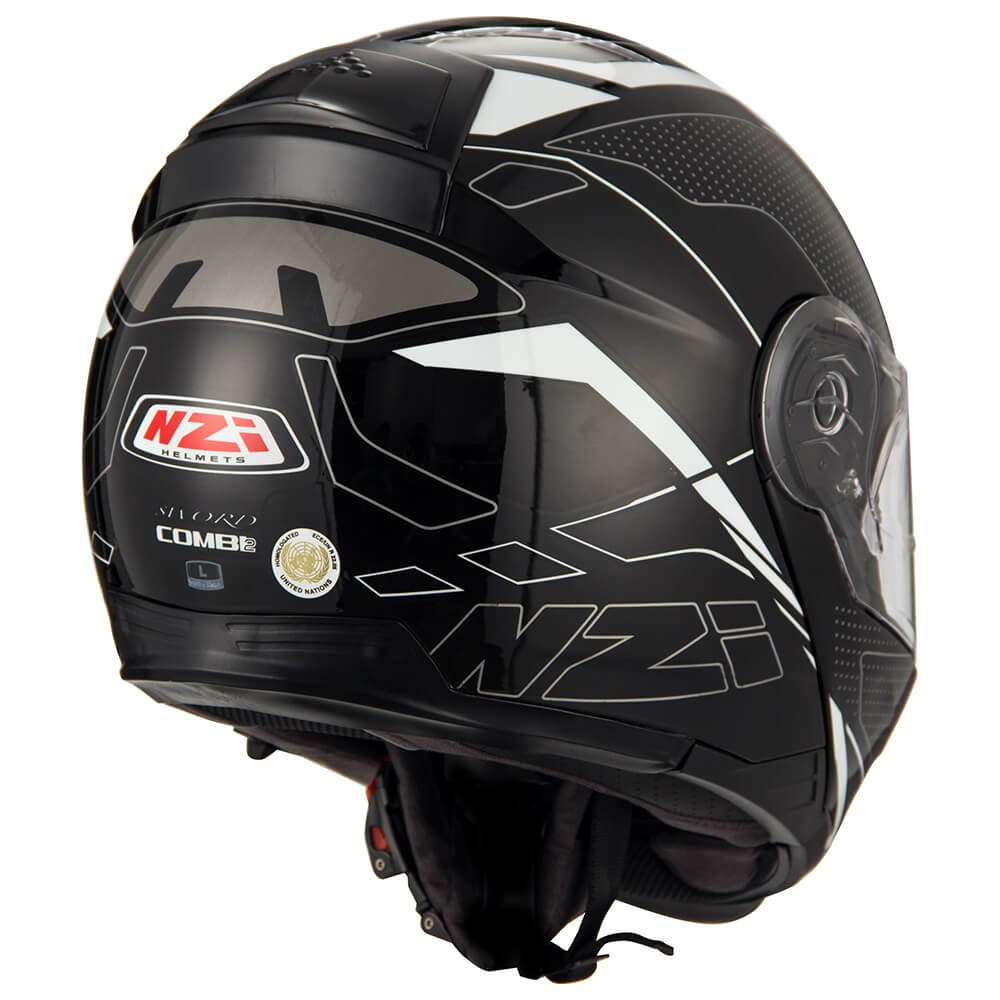 CASCO 2 SWORD COLOR Negro/Blanco TALLA