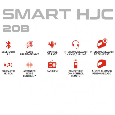 INTERCOMUNICADOR SMART HJC 20B