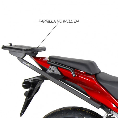 SOPORTE BAÚL SHAD HONDA CB500F, CBR500R 2013-2015