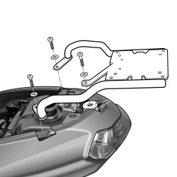 SOPORTE BAÚL SHAD PEUGEOT KISBEE 50/100