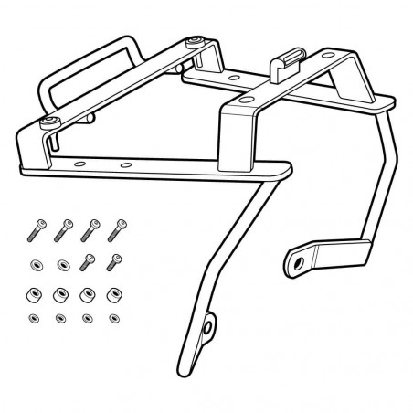 SOPORTE BAÚL SHAD BMW F650GS, G650GS