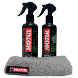 PACK LIMPIA CASCO MOTUL MC CARE M1 + M2