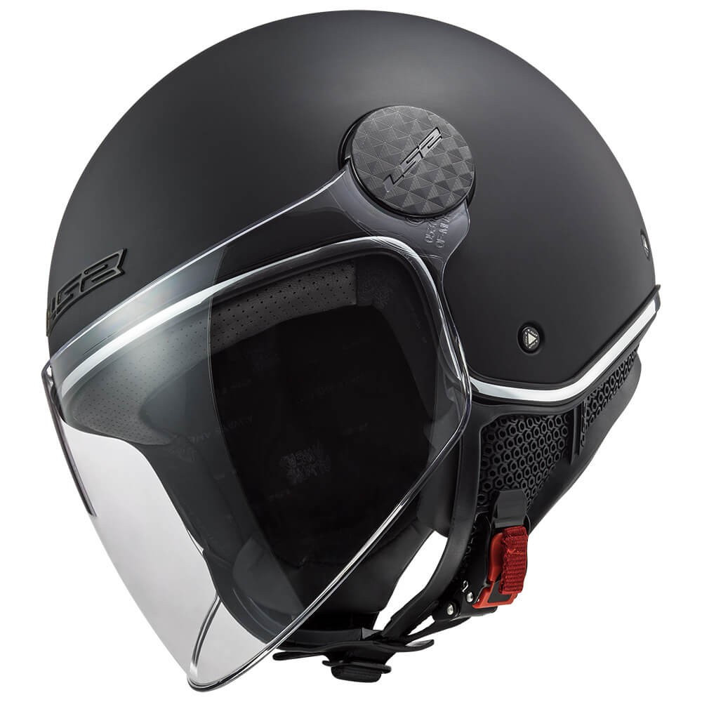 CASCO LS2 SPHERE LUX OF558 MATT BLACK NERO OPACO