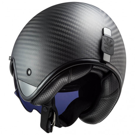 CASCO LS2 OF601 BOB CARBON SOLID