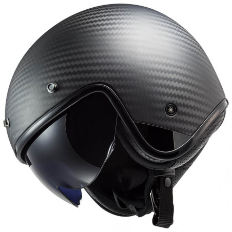 CASCO LS2 OF601 BOB CARBON SOLID