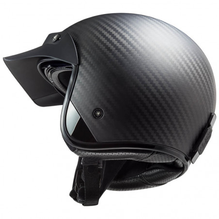 CASCO LS2 OF601 BOB CARBON SOLID