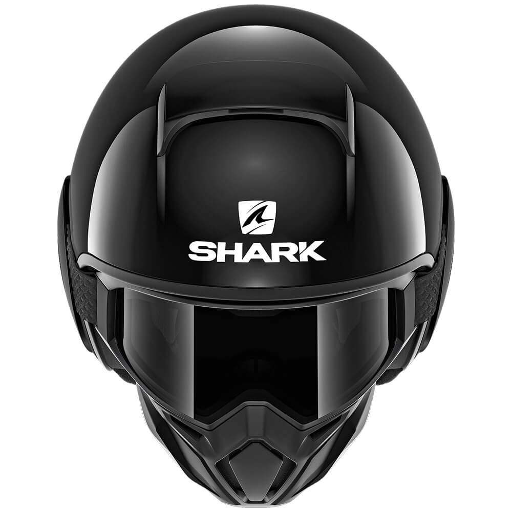 CASCO SHARK STREET-DRAK BLANK COLOR Negro TALLA M