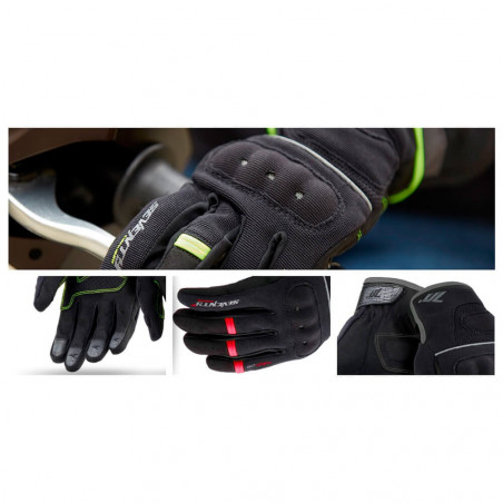 Guantes Safety GARIBALDI Gris Fluor Invierno