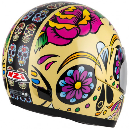 CASCO NZI ACTIVY 3 MEXICAN SKULLS