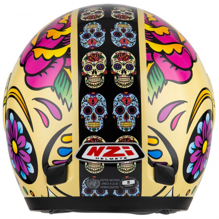 CASCO NZI ACTIVY 3 MEXICAN SKULLS