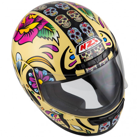 CASCO NZI ACTIVY 3 MEXICAN SKULLS