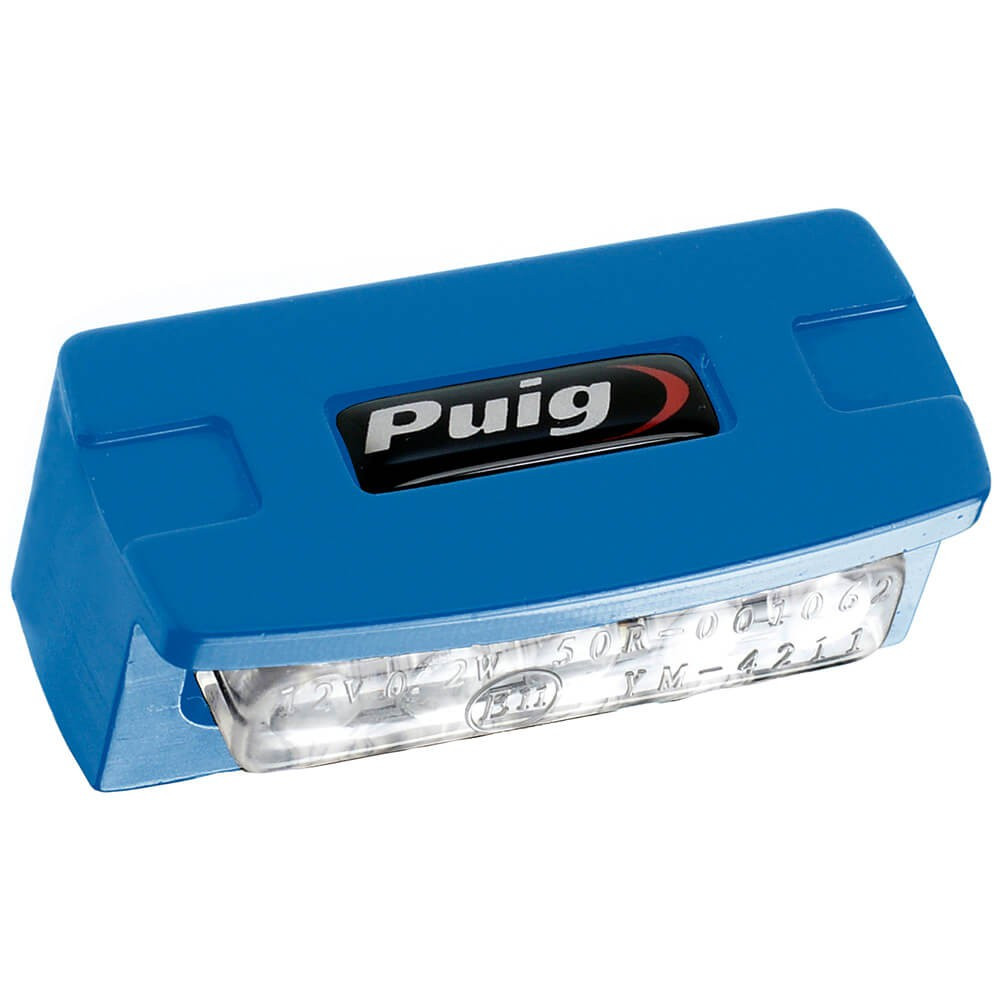 LUZ MATRÍCULA LED PUIG FLASH COLOR Azul TALLA TALLA ÚNICA