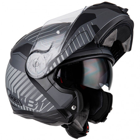 CASCO NZI 2 DUO SIERRA COLOR Negro/Gris TALLA S